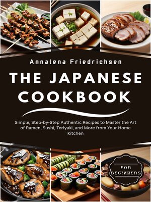 cover image of Japanese Cookbook for Beginners